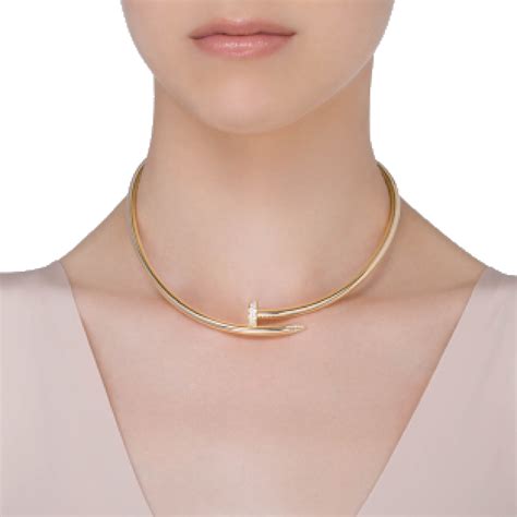 cartier screw necklace